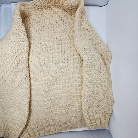 Handwoven Wool Sweater Women L/XL - Picture 11 of 11